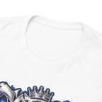 Detroit Lion Basketball Tee | D Letter Back Logo, Urban Sports Graphic