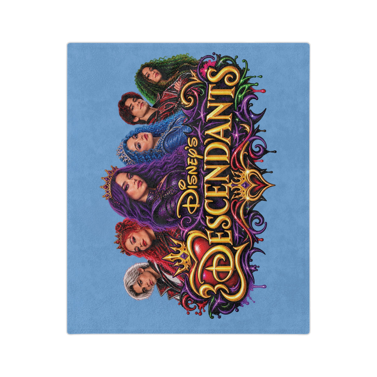 Descendants Character Artwork Blanket | Velveteen Microfiber