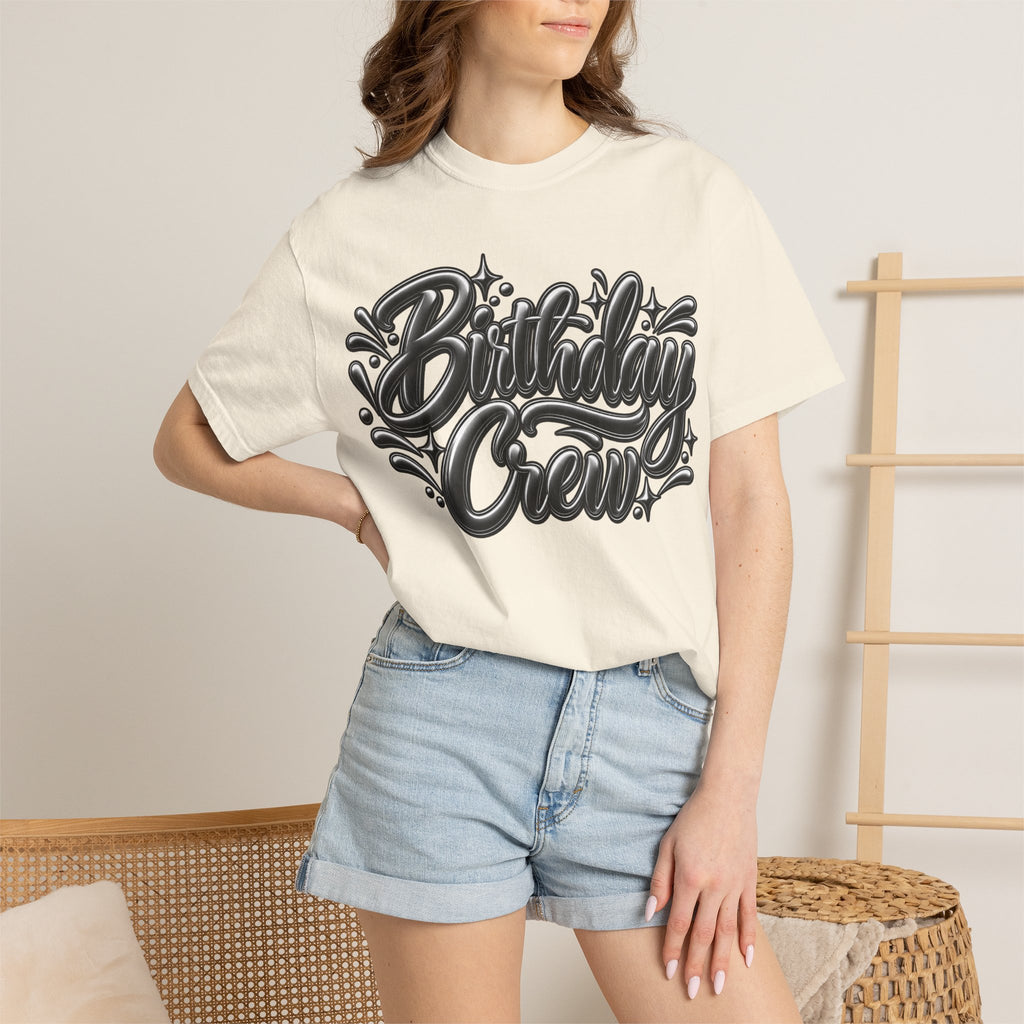 Birthday Crew Graphic T-Shirt