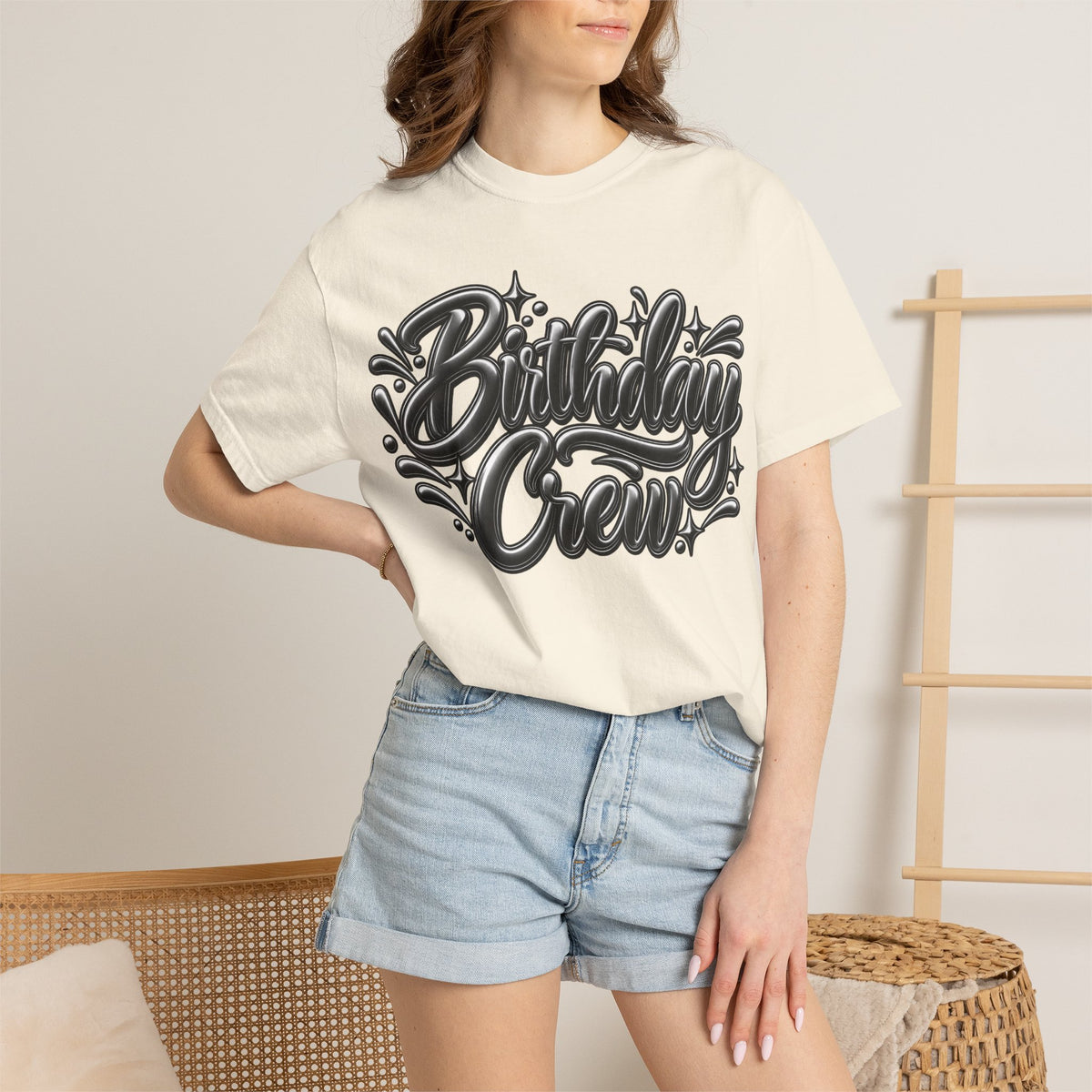 Birthday Crew Graphic T-Shirt