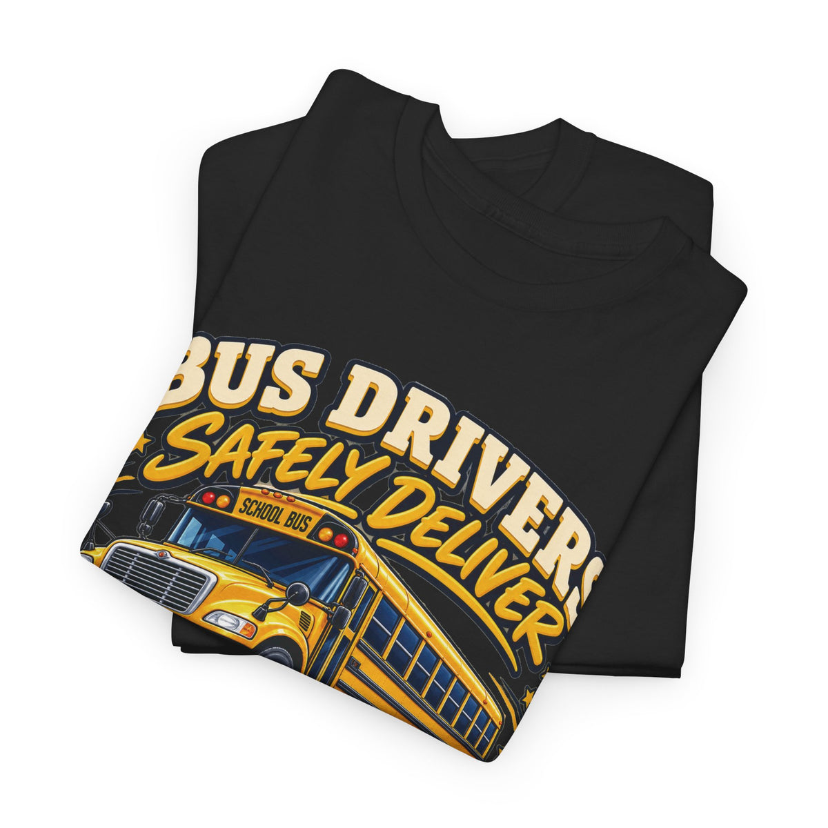 Bus Drivers Safely Deliver Futures Graphic T-Shirt
