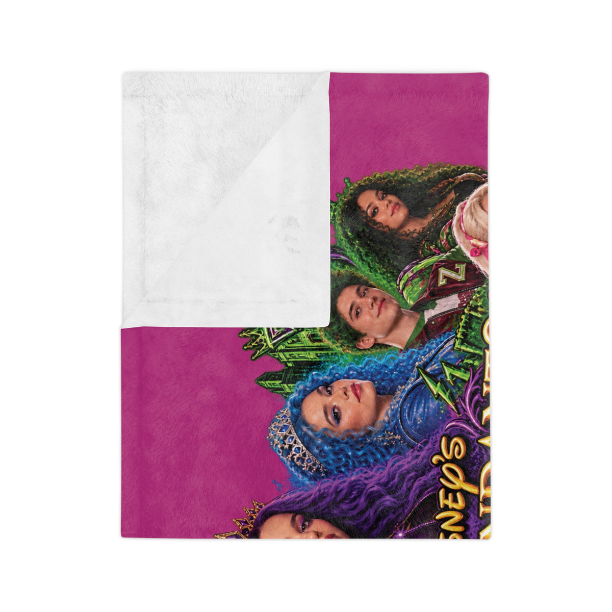 Descendants & Zombies Worlds Collide Blanket | Velveteen Microfiber