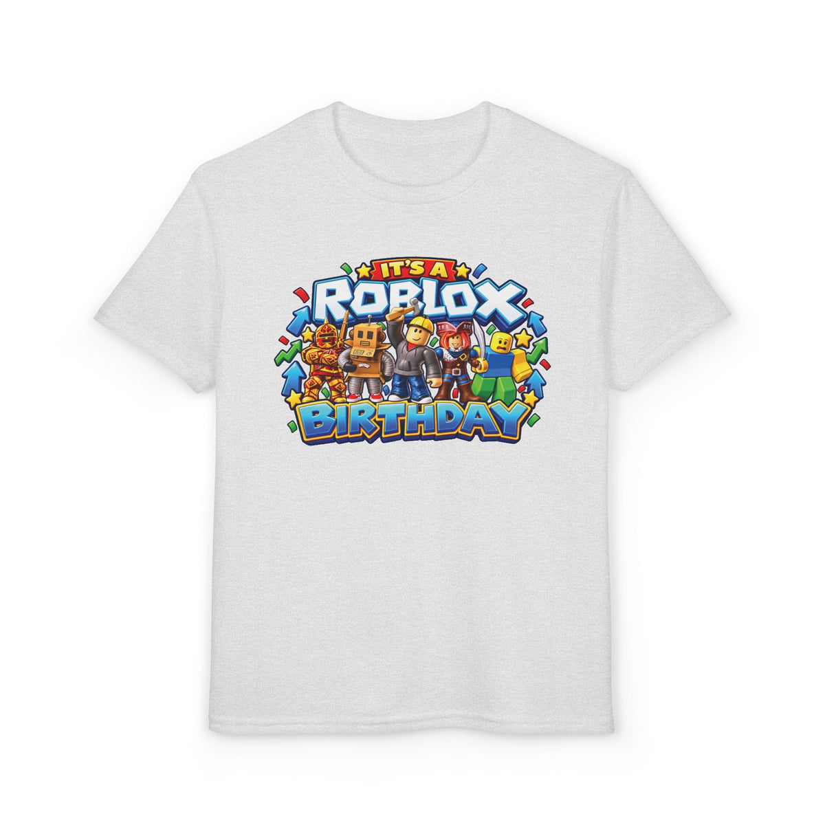 Roblox Birthday Leveling Up 9 Youth T-Shirt