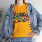 Birthday Crew Colorful Celebration T-Shirt