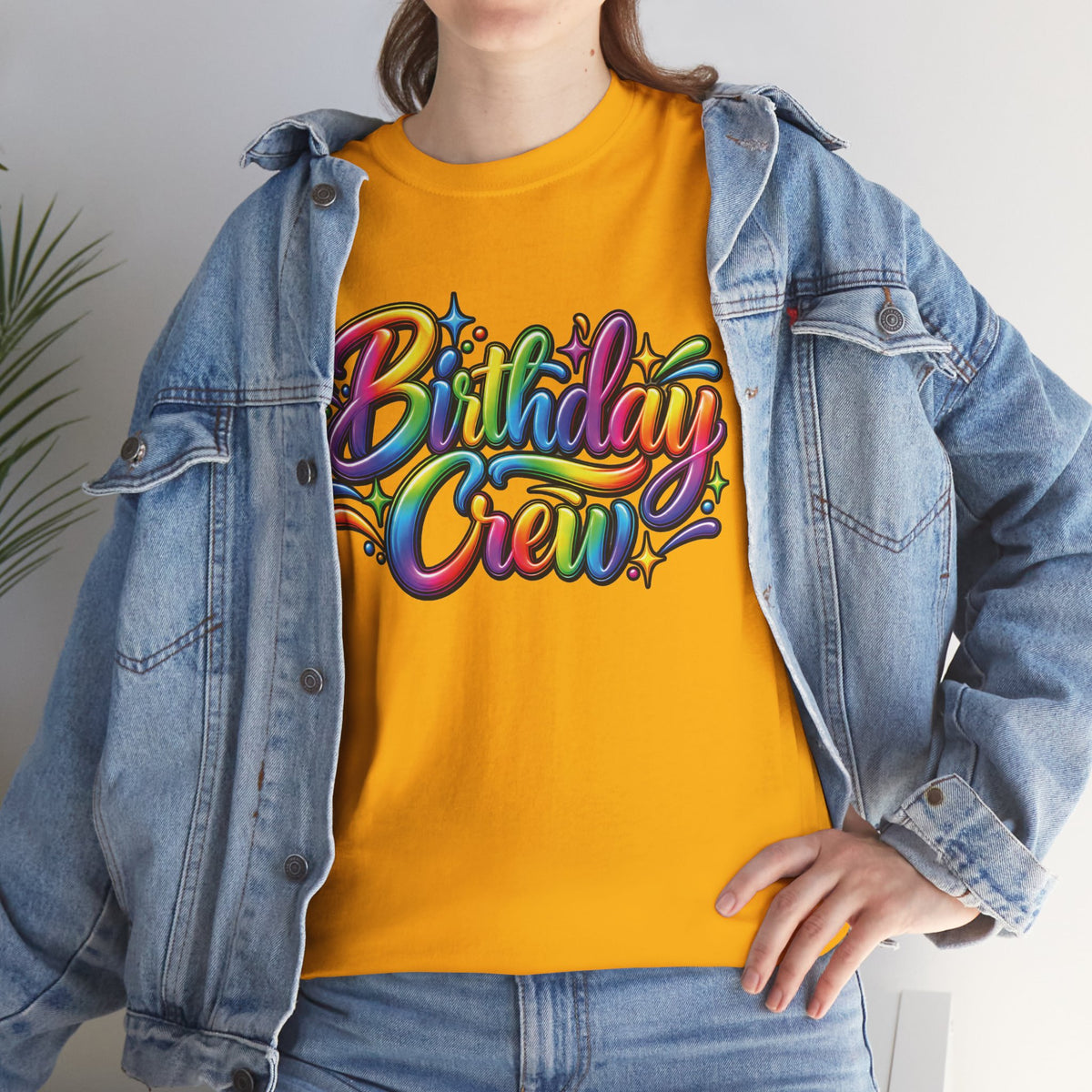 Birthday Crew Colorful Celebration T-Shirt