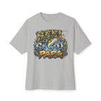 Gone Fishin' Papa Tee | Fishing Bass Graphic T-Shirt, Camo Lettering