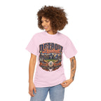 Detroit Baseball Tee | Motor City 313 Vintage Baseball Design