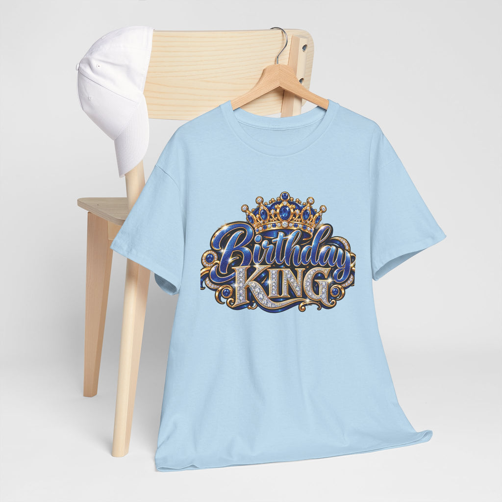 Birthday King Crown Graphic T-Shirt