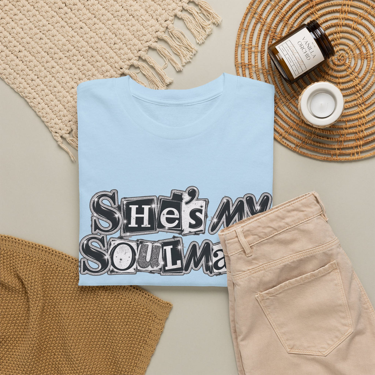 She's My Soulmate Couples T-Shirt