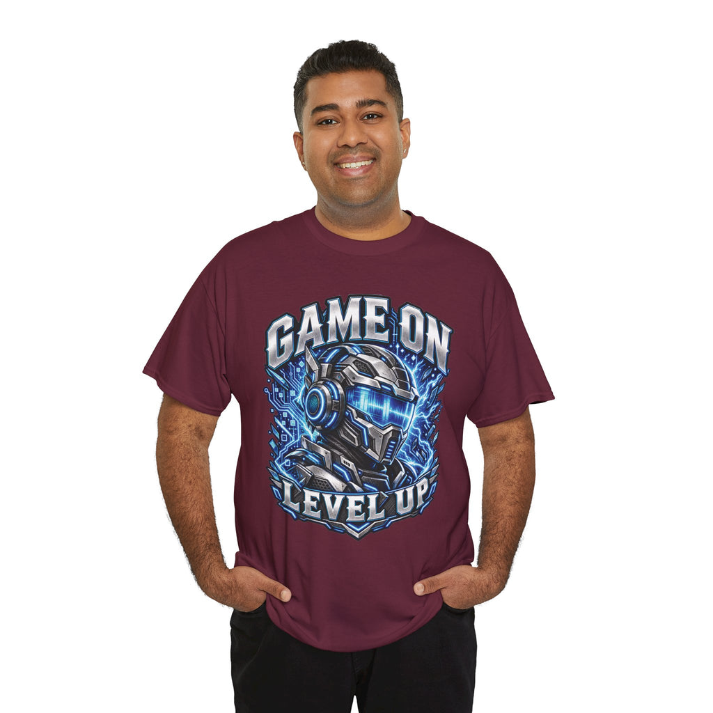 Game On Level Up Gamer Graphic T-Shirt