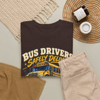 Bus Drivers Safely Deliver Futures Graphic T-Shirt