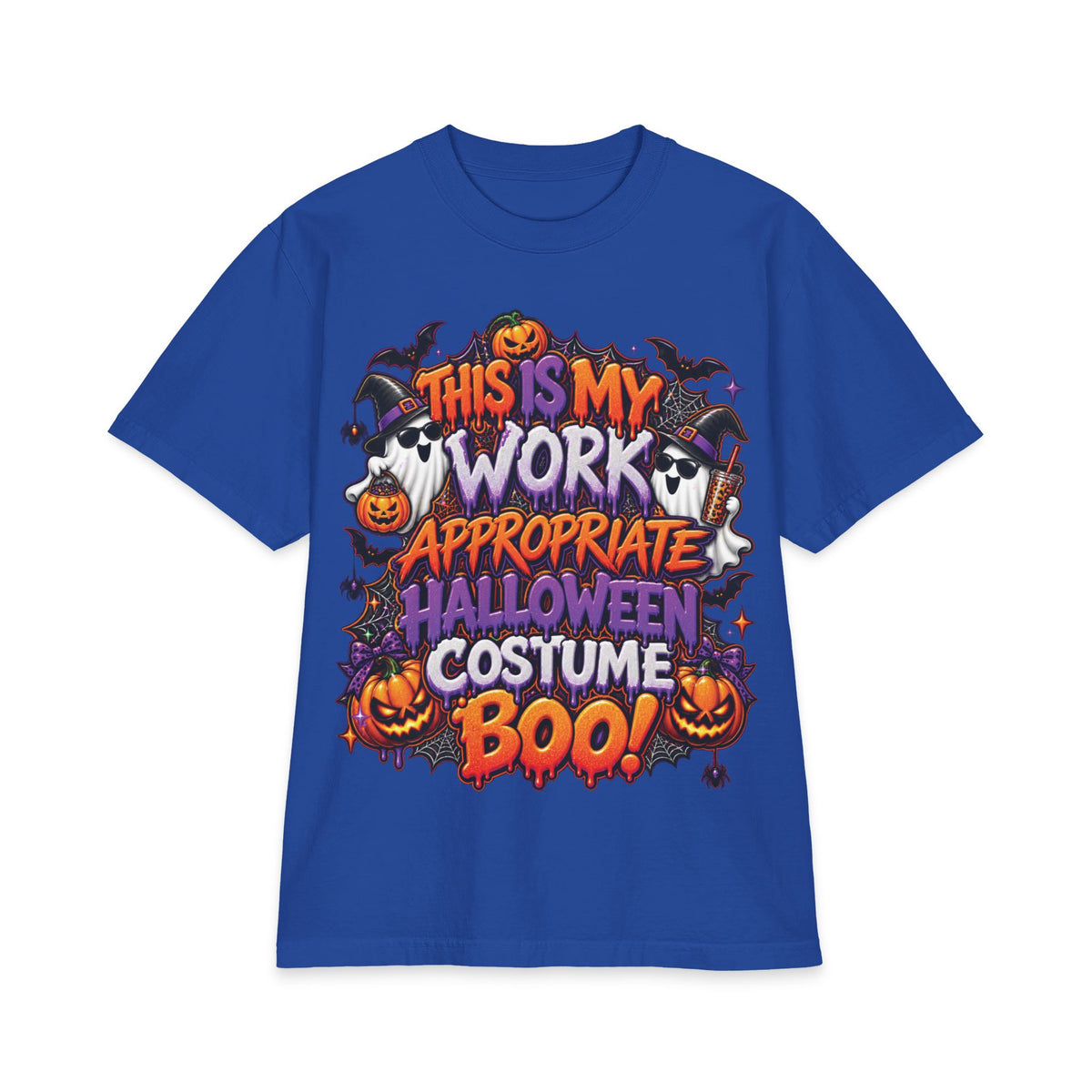 This Is My Work Appropriate Halloween Costume T-Shirt | Halloween Boo Pumpkin Tee