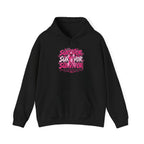 Survivor Pink Ribbon Graphic Hoodie | Breast Cancer Awareness