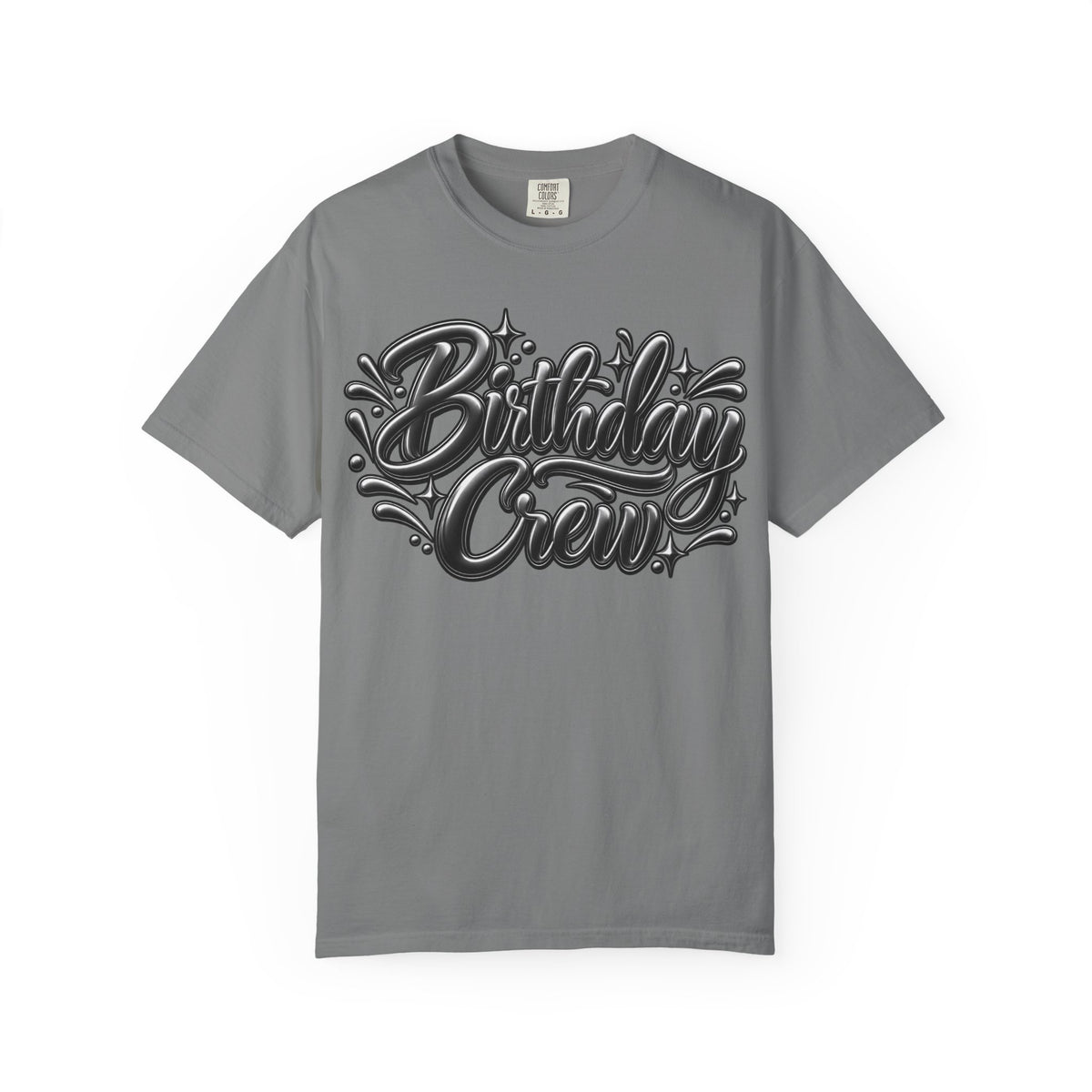 Birthday Crew Graphic T-Shirt