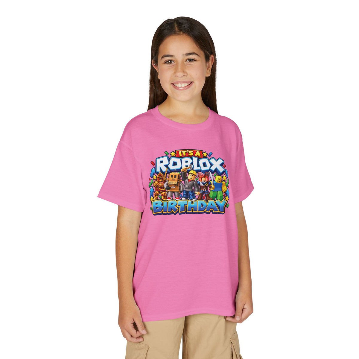 Roblox Birthday Leveling Up to 10 Youth T-Shirt