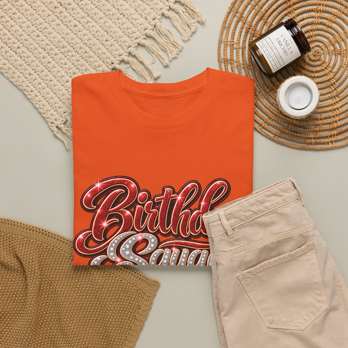 Birthday Squad Graphic T-Shirt