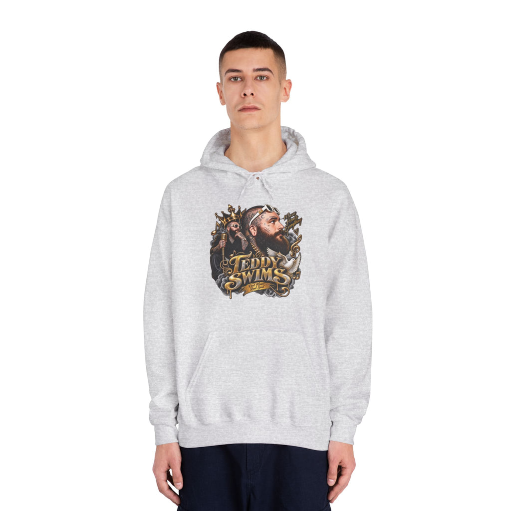 Teddy Swims Portrait Hoodie | Musical Artist Graphic Pullover