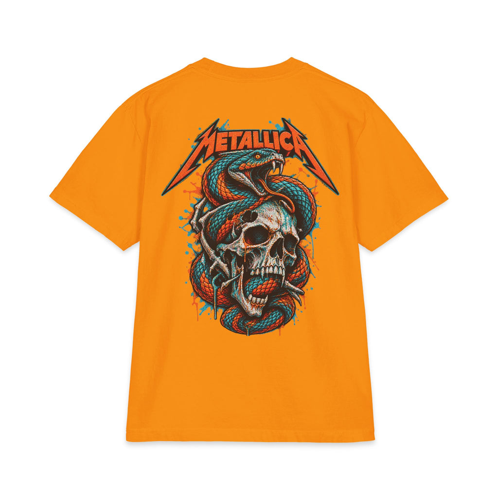 Metallica Skull and Snake T-Shirt | Rock Band Graphic Tee