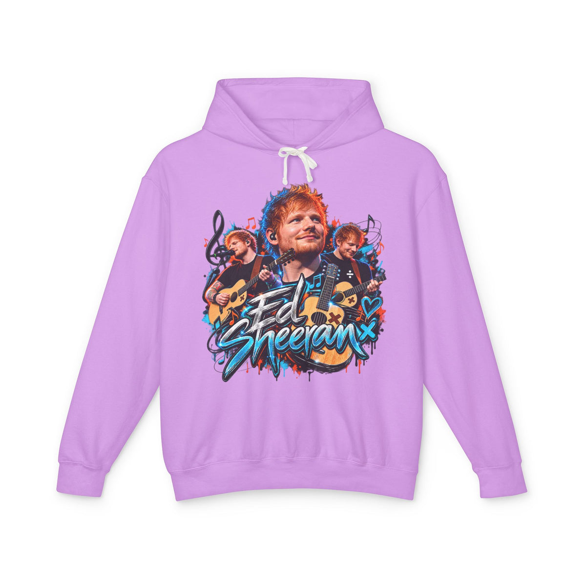 Ed Sheeran Portrait Hoodie | Loop Tour 2026 Back Design