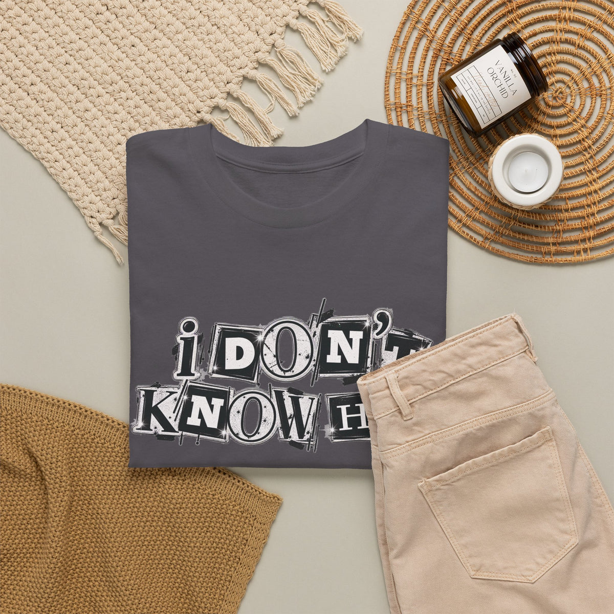 I Don’t Know Him Couples Statement T-Shirt