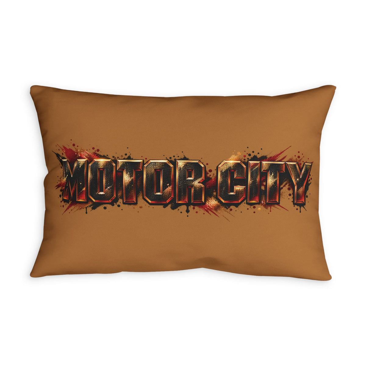Motor City Detroit Skyline Pillowcase