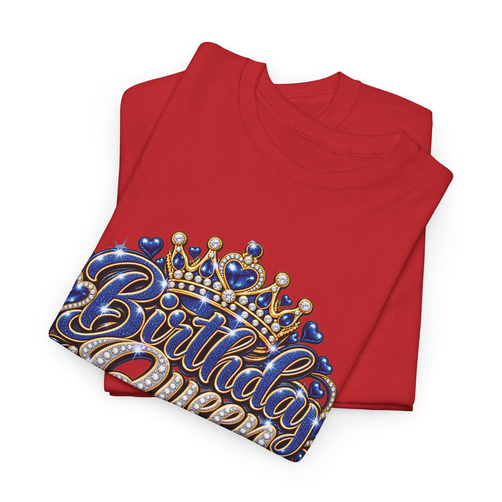 Birthday Queen Crown Graphic T-Shirt