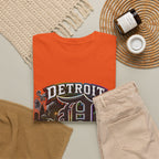 Detroit D Skyline Determined True Grit T-Shirt | City Pride Tee