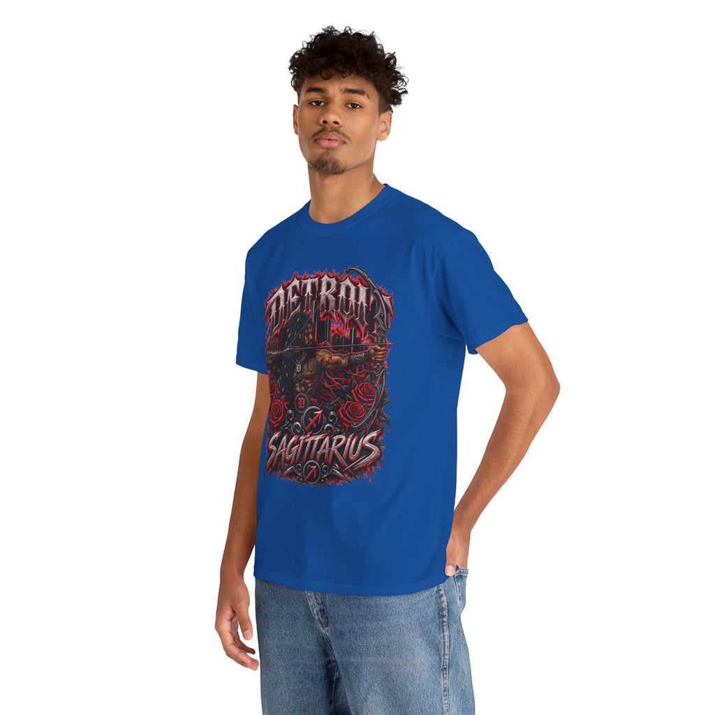 Detroit Sagittarius T-Shirt | Astrology Archer Graphic Tee