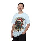 Grumpy Cat in Santa Hat T-Shirt | "Is This Jolly Enough?" Holiday Tee