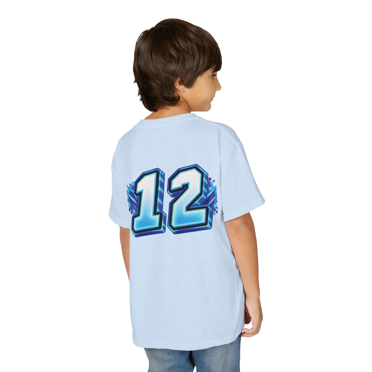 Fortnite Birthday Battle Begins Youth T-Shirt – Custom Number 12