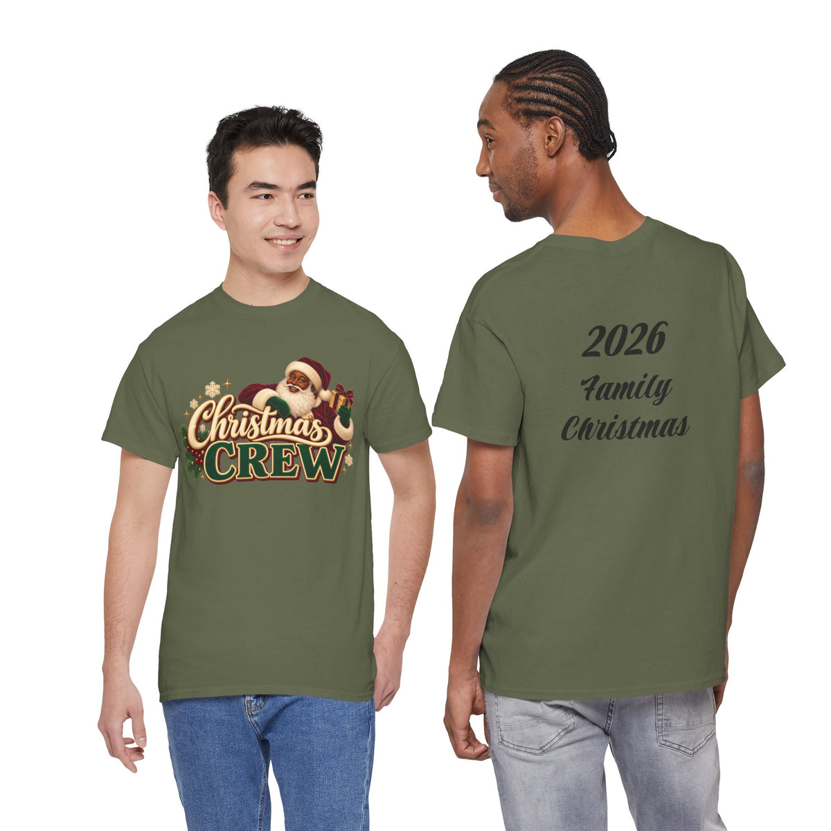 Christmas Crew 2026 Family Christmas Tee