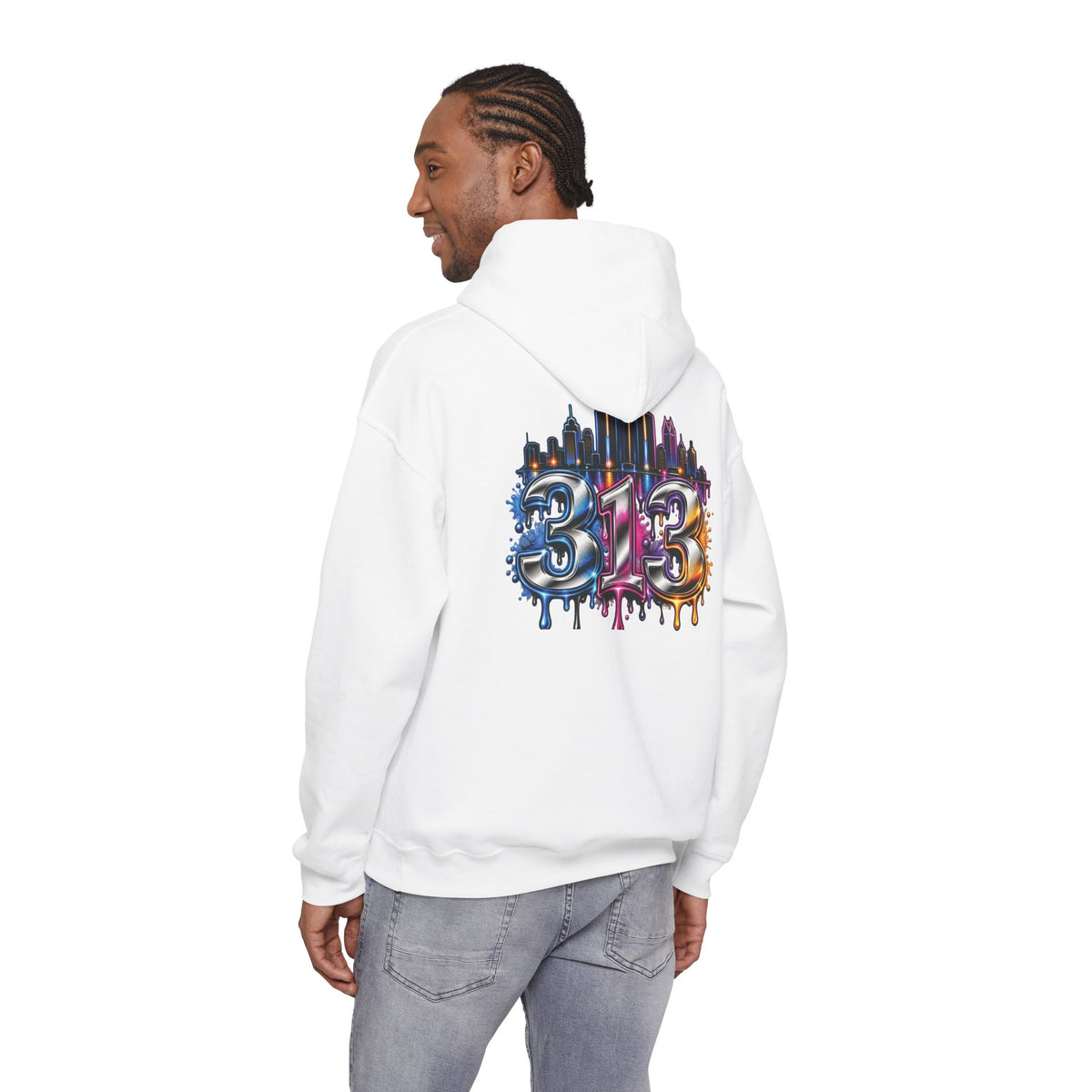 Detroit 313 City Pride Hoodie