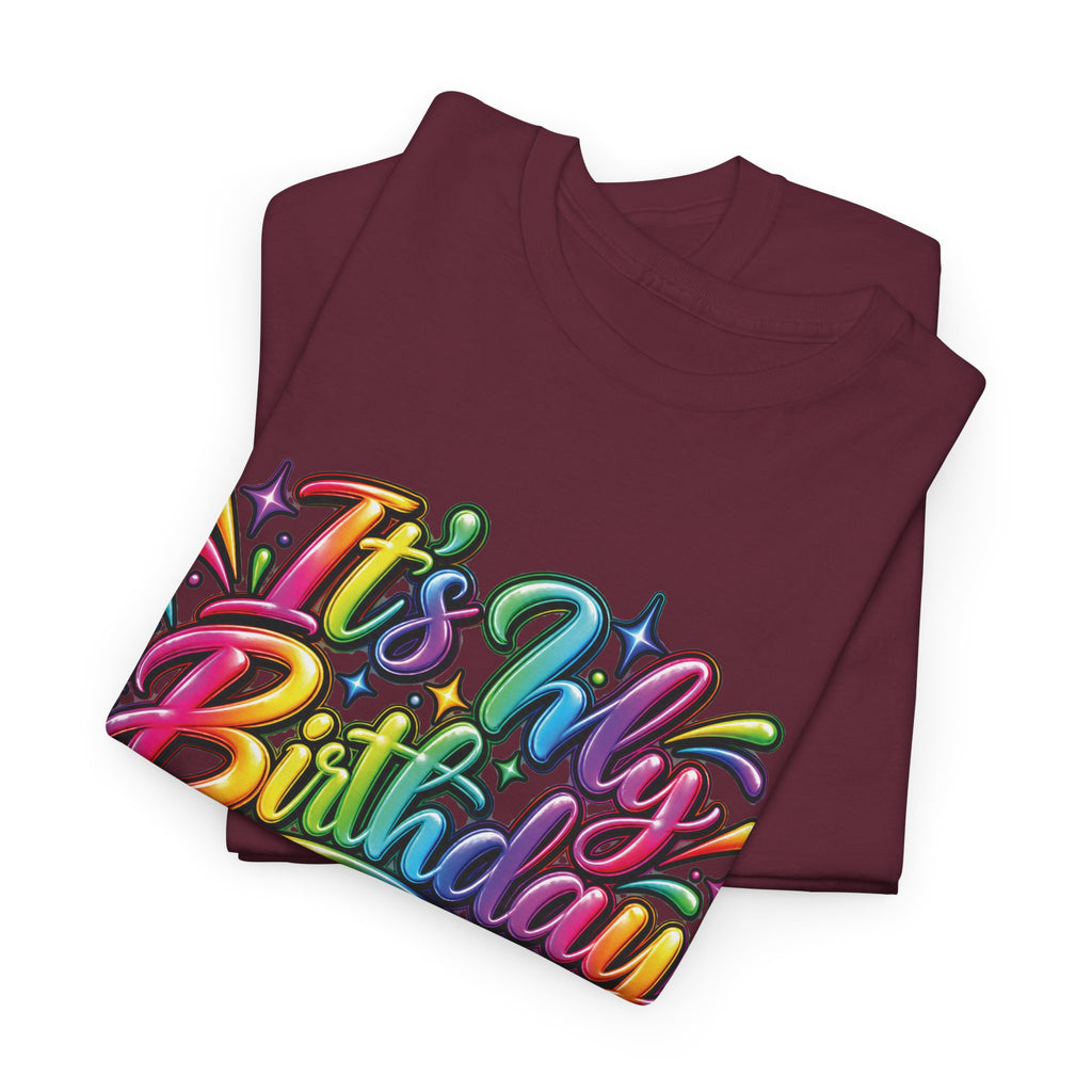 It’s My Birthday Colorful Celebration T-Shirt