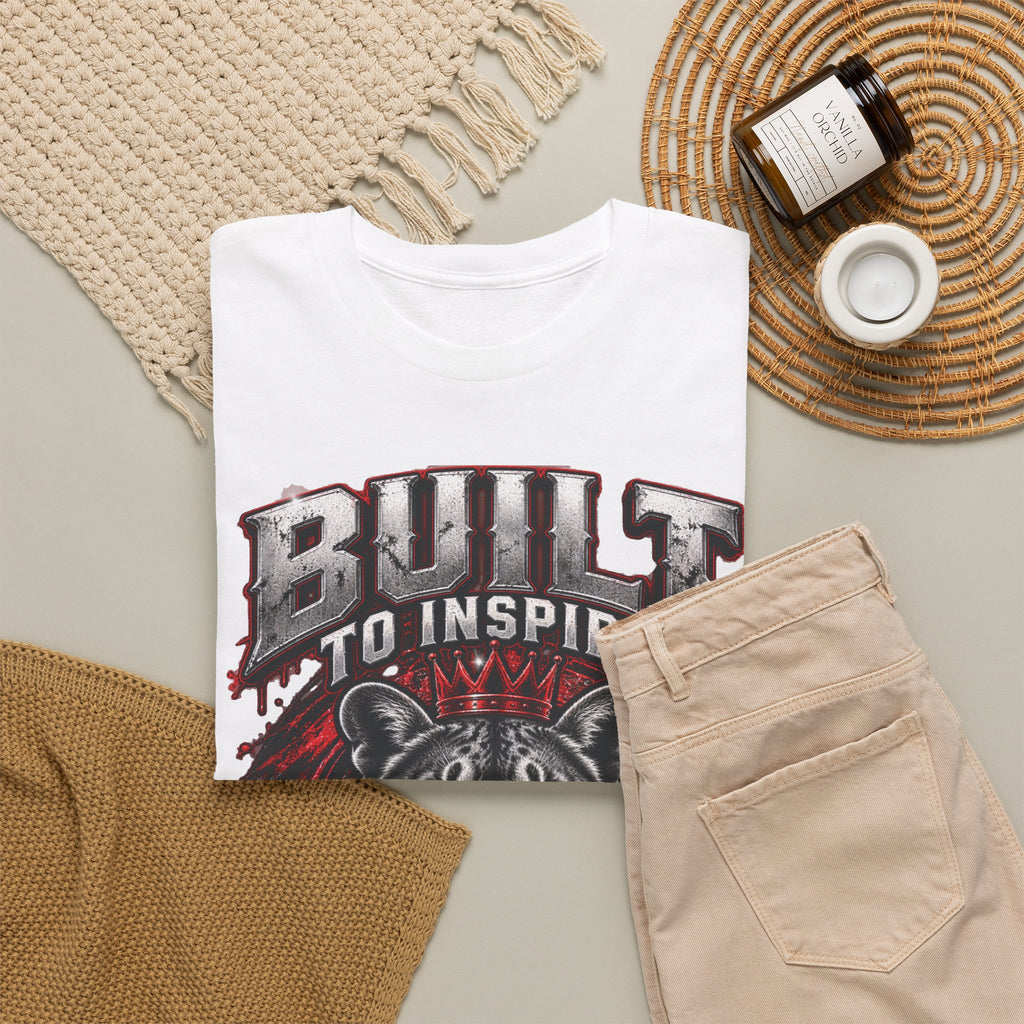 Built to Inspire His Purpose Couples Tiger Graphic T-Shirt