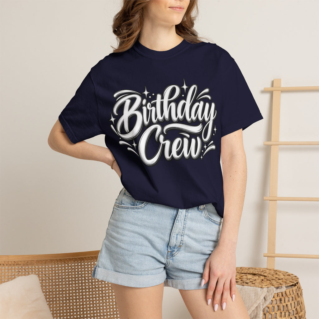 Birthday Crew Graphic T-Shirt