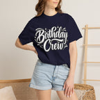 Birthday Crew Graphic T-Shirt