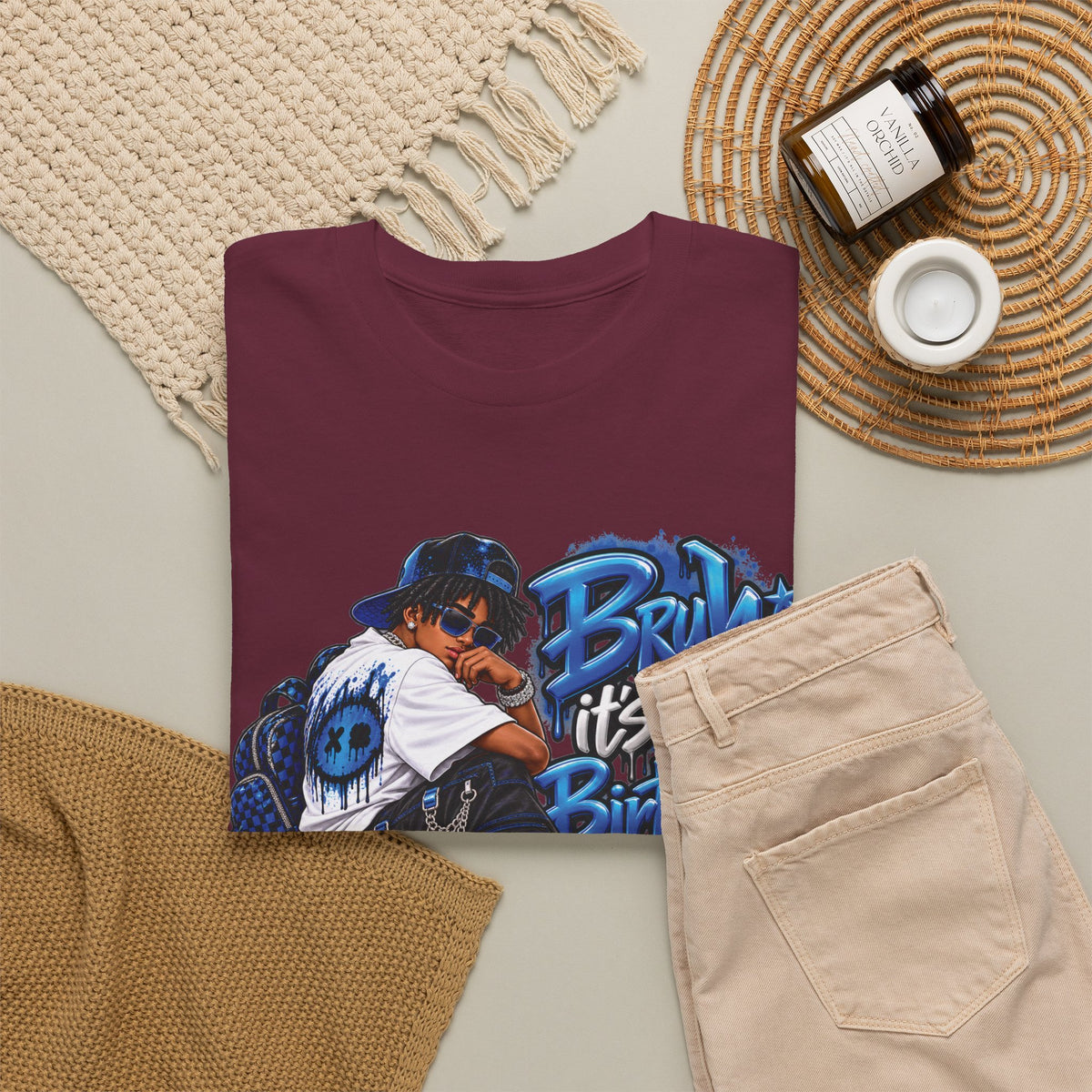 Bruh It’s My Birthday Graphic T-Shirt
