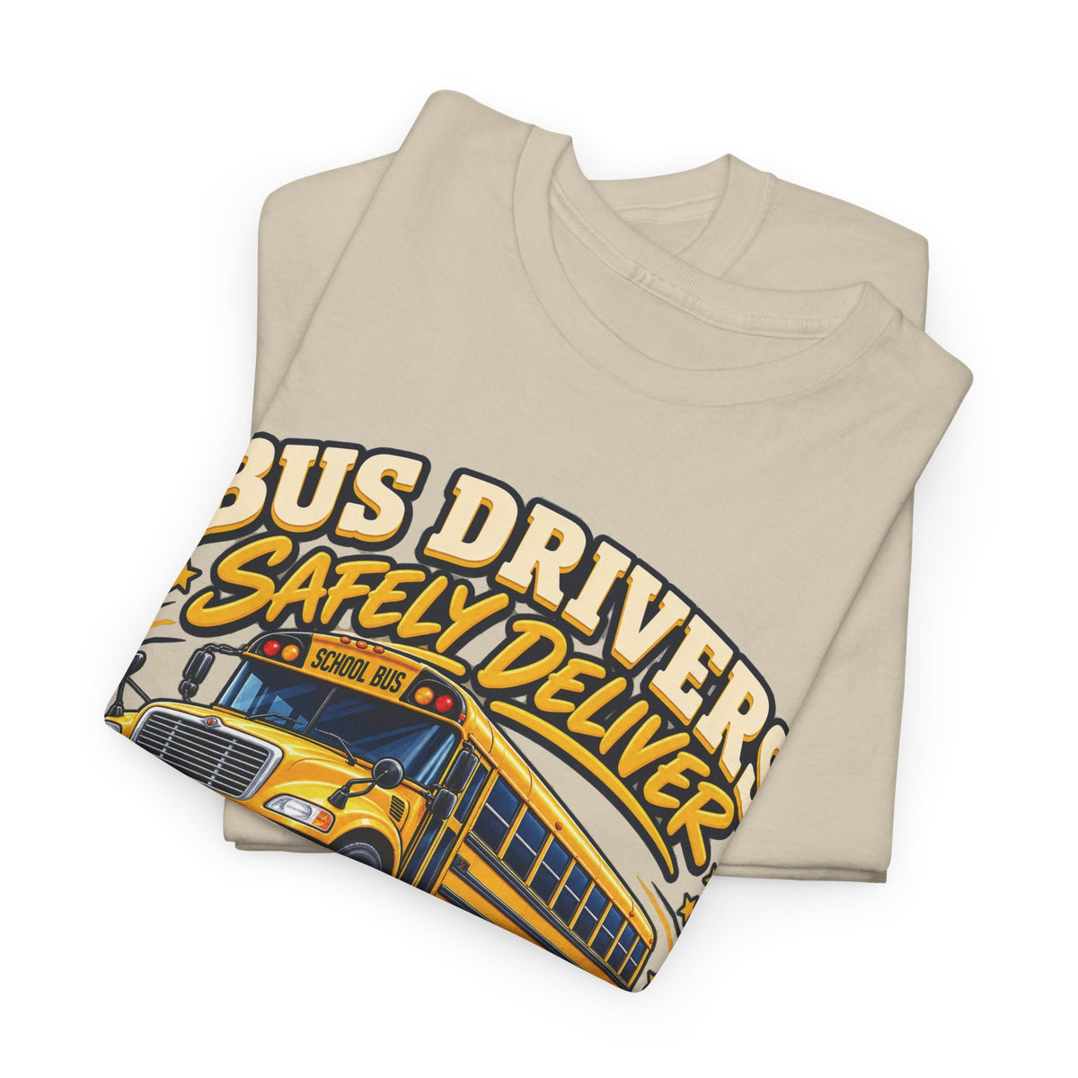 Bus Drivers Safely Deliver Futures Graphic T-Shirt