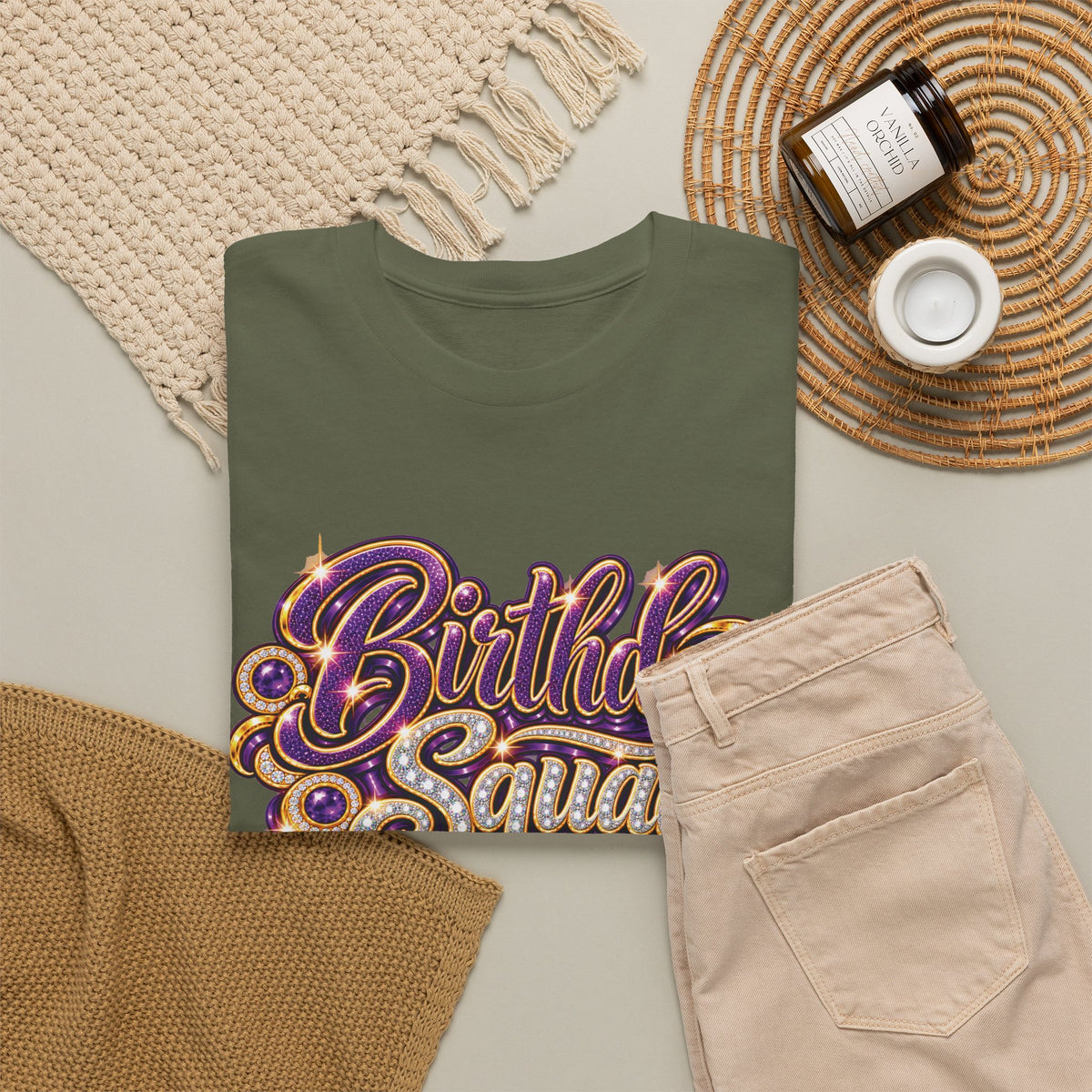 Birthday Squad Celebration T-Shirt
