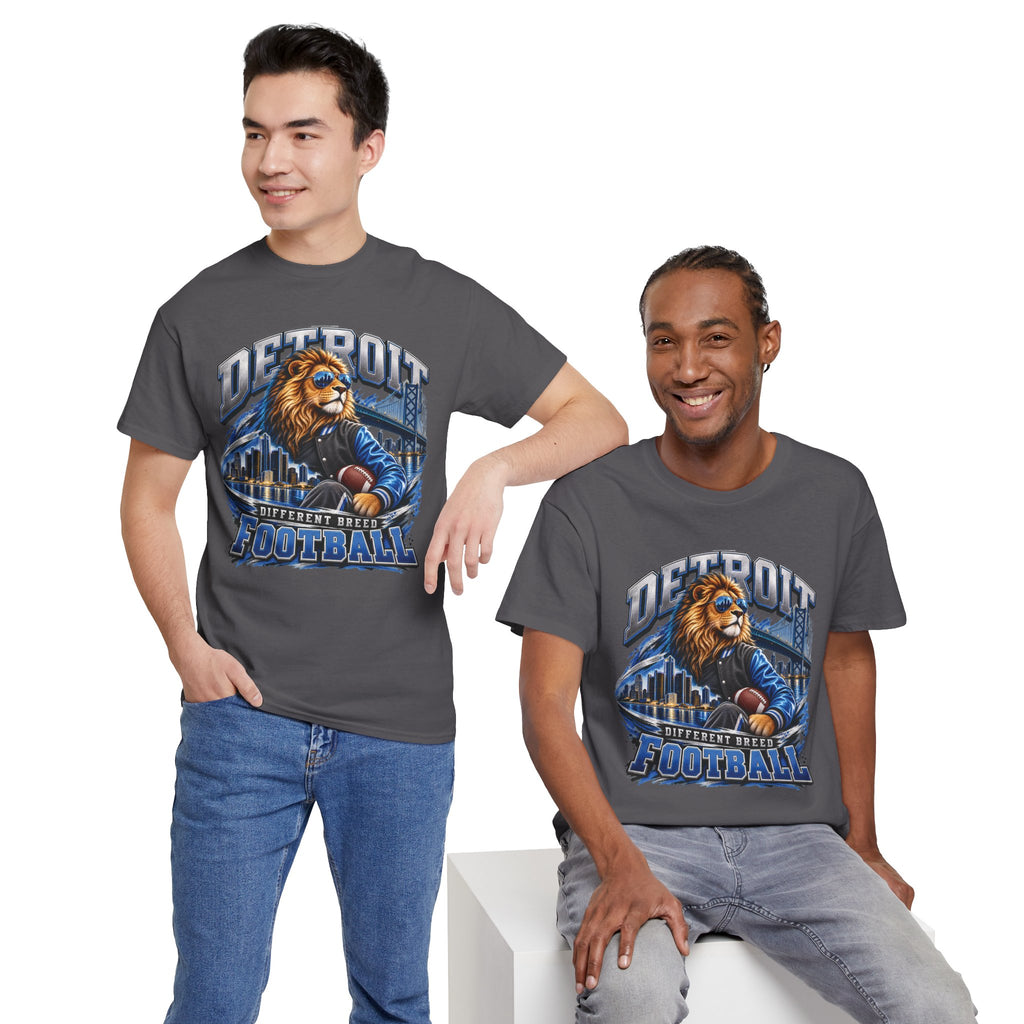 Detroit Lions Football Graphic T-Shirt