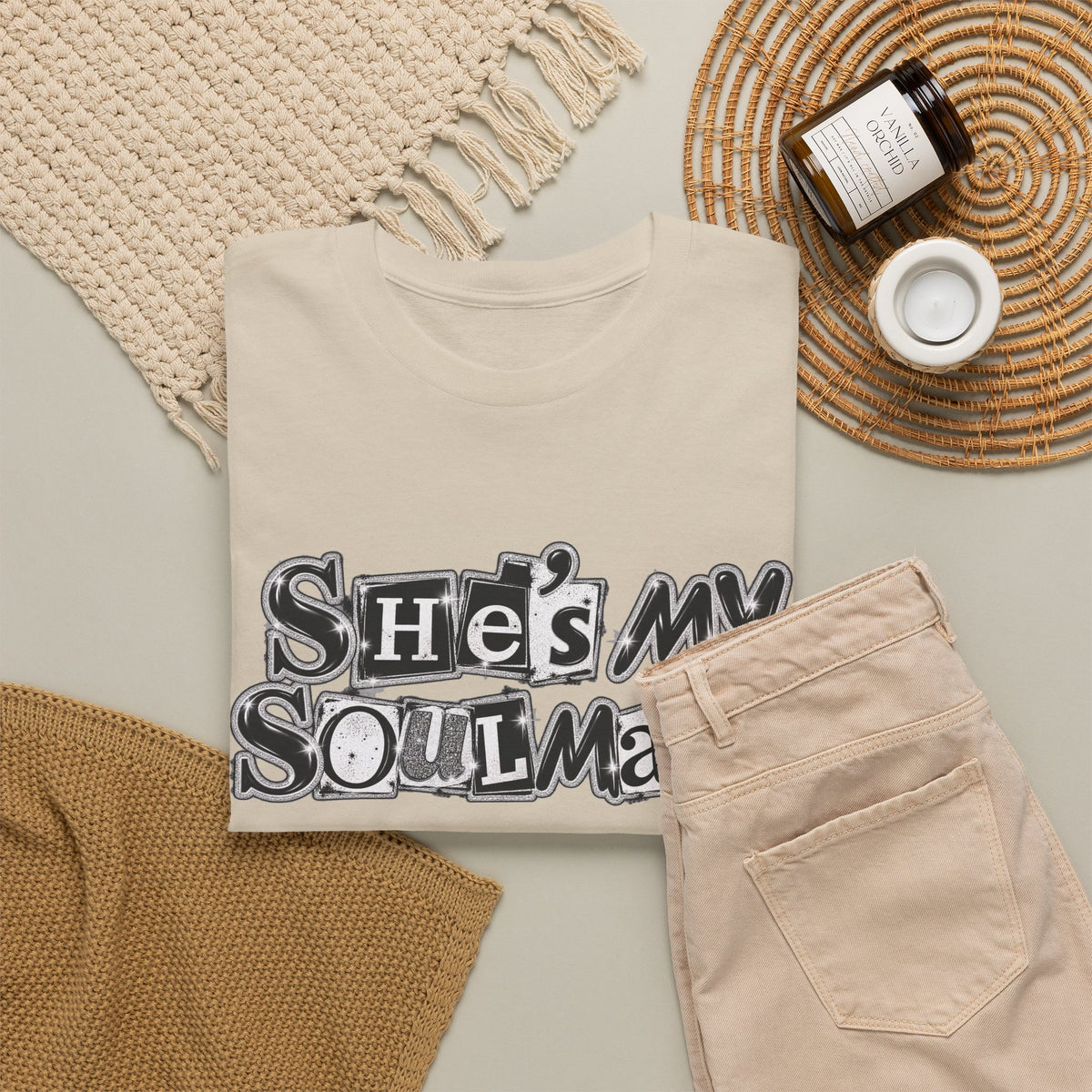 She's My Soulmate Couples T-Shirt