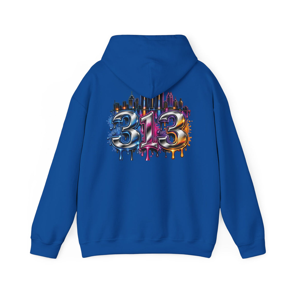 Detroit 313 City Pride Hoodie