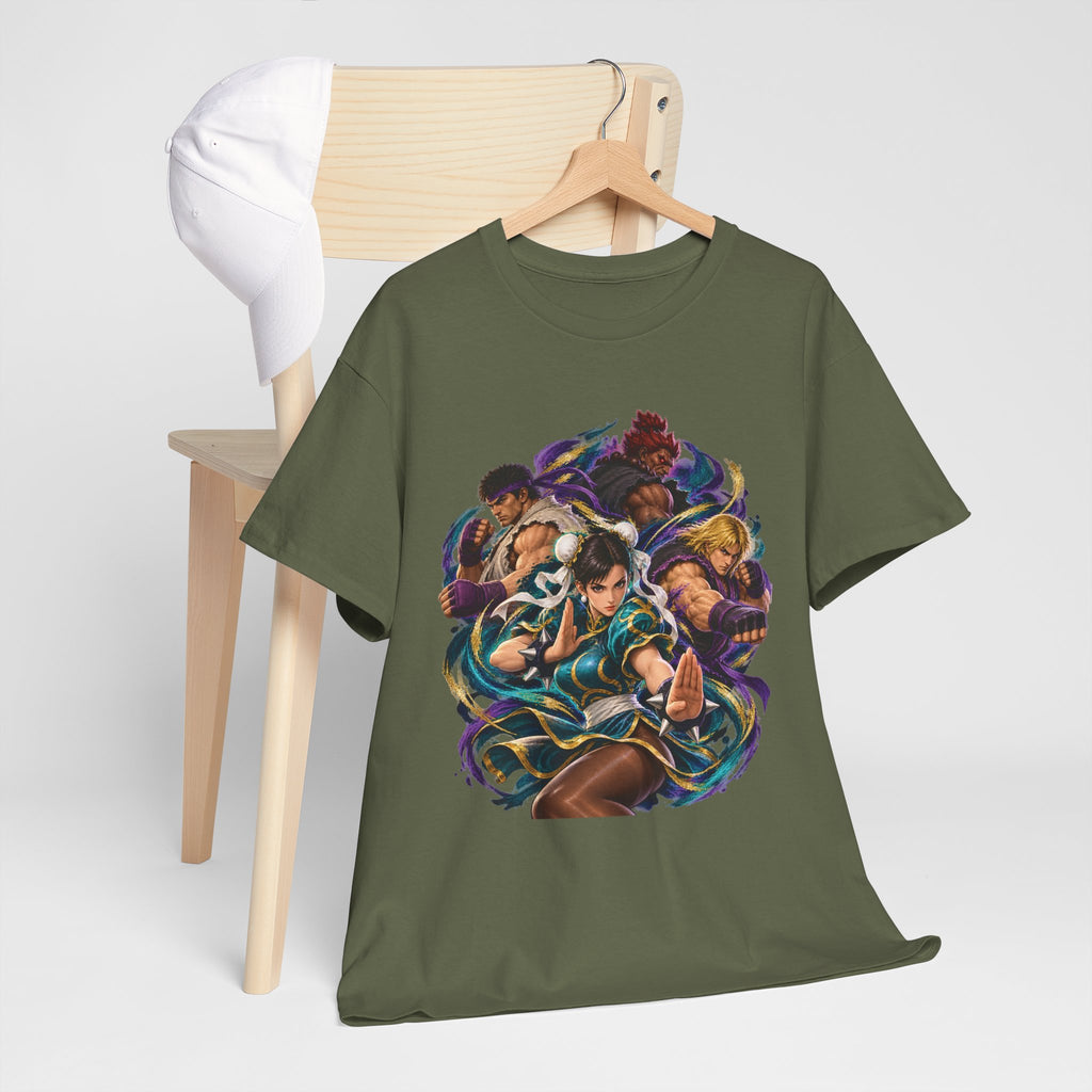 Street Fighter Characters Graphic T-Shirt