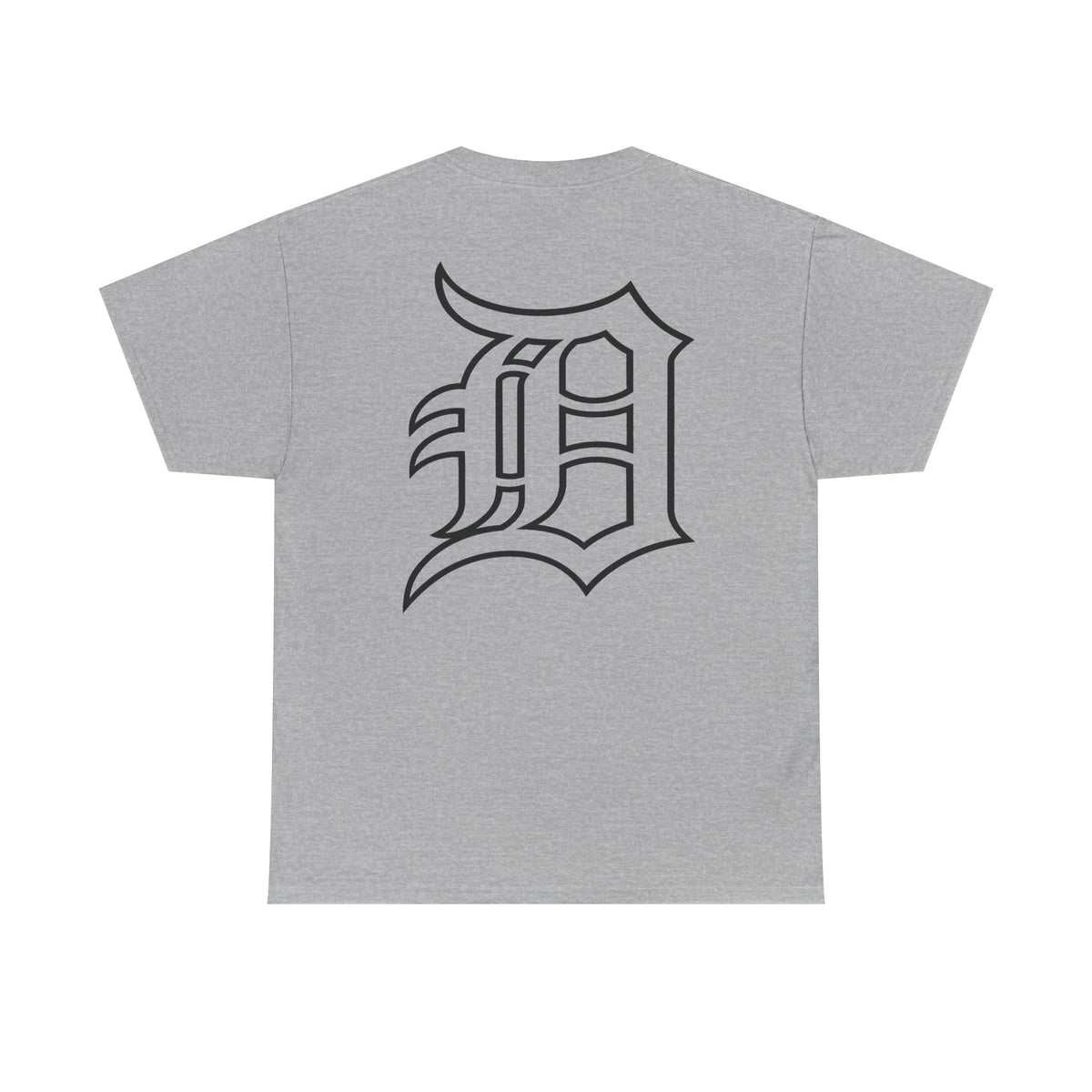 Detroit Basketball Tee | Motor City D Logo Shirt, Basketball Graphic