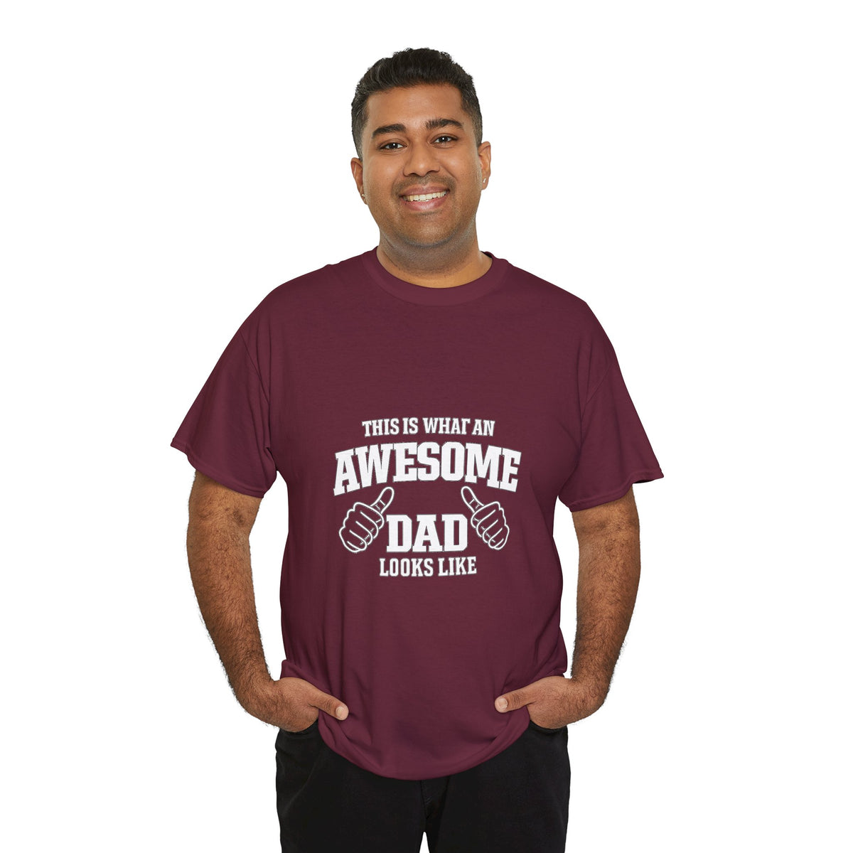 Awesome Dad T-Shirt | "This Is What An Awesome Dad Looks Like", Fathers Day Tee