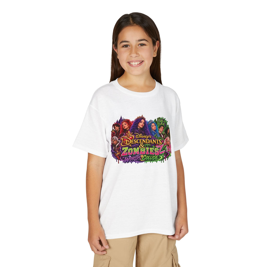Descendants Zombies Collide graphic T-Shirt | Youth Tee