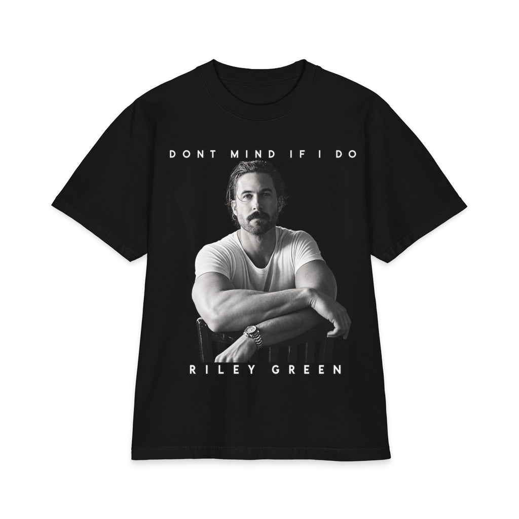 Don't Mind If I Do T-Shirt | Black & White Portrait Tee