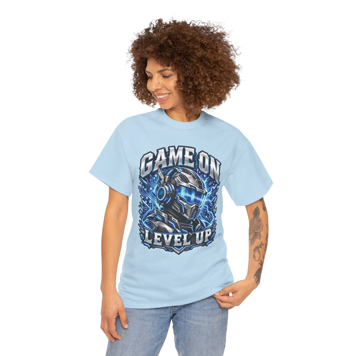 Game On Level Up Gamer Graphic T-Shirt