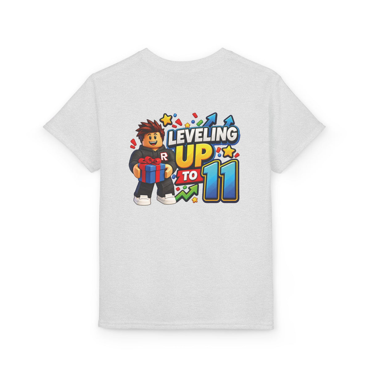 Roblox Birthday Leveling Up to 11 Youth T-Shirt