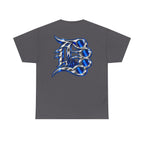 Detroit Baseball Tee | Vintage Script & Skyline Graphic